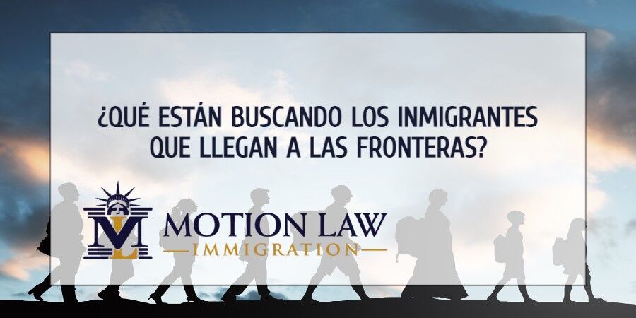 ¿Por qué cientos de migrantes intentan llegar a los Estados Unidos?