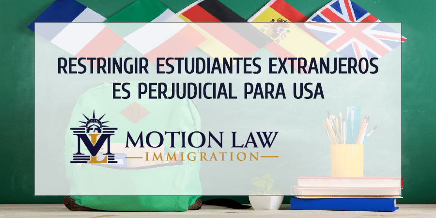 Regla de Trump para frenar la inmigración estudiantil trae repercusiones negativas