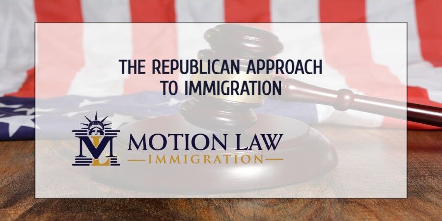 Republican strategy on immigration near the midterm elections