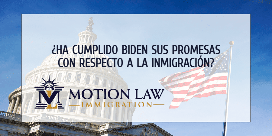 Biden aún tiene un camino largo por recorrer con respecto a la inmigración