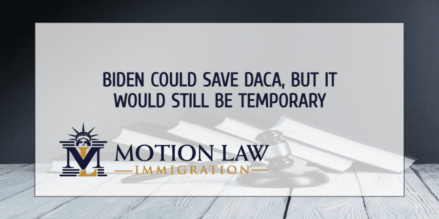 Would saving DACA be a permanent solution?