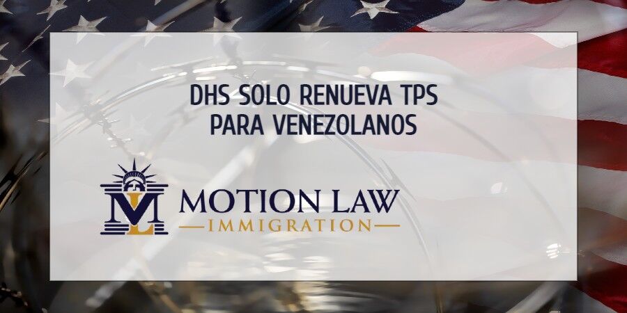 Administración de Biden solo renovó TPS para venezolanos