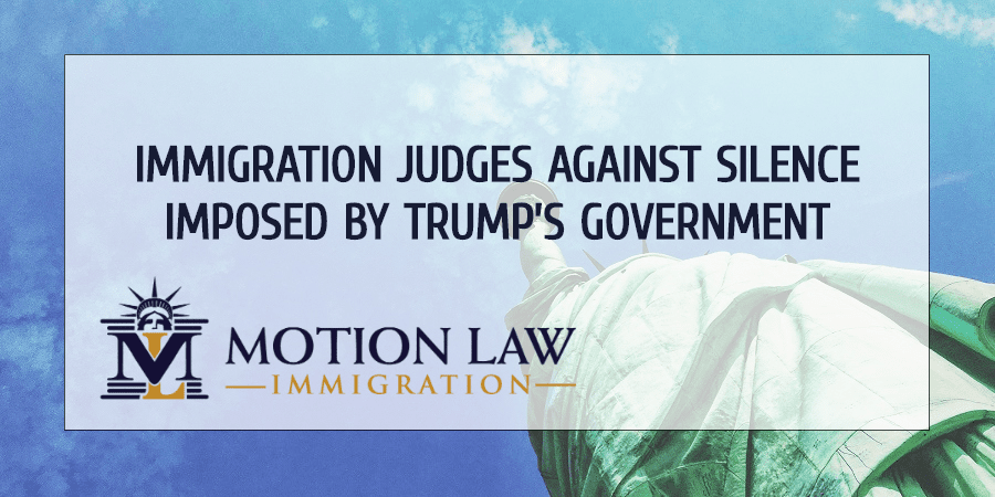 judges file a lawsuit against silence policy imposed by DOJ