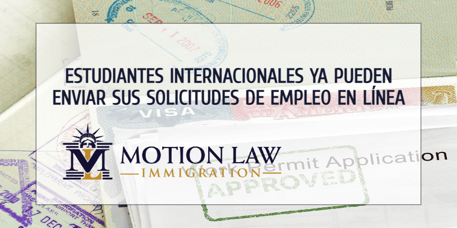 USCIS: Estudiantes internacionales pueden enviar ahora sus solicitudes de empleo