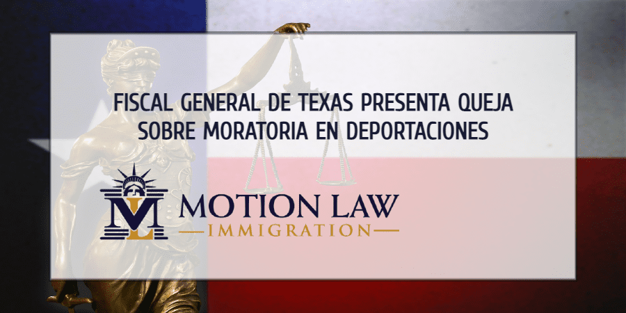 Fiscal General de Texas presenta queja legal contra la administración de Biden