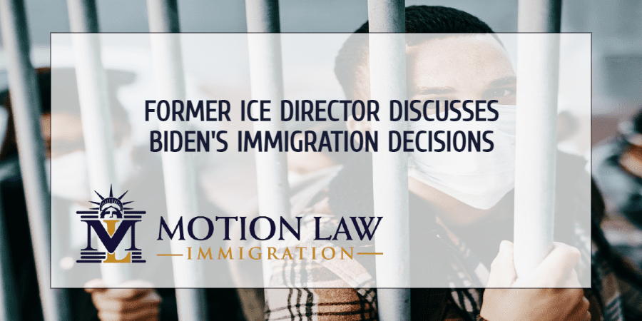 Former ICE director criticizes Biden's immigration decisions