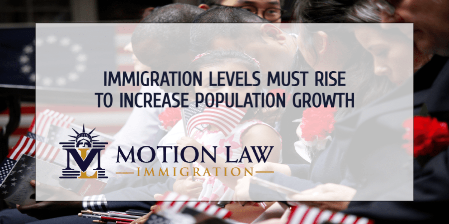 How much should immigration increase to balance the census results?