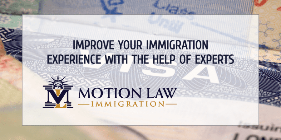 Improving your immigration experience is our priority