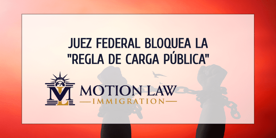 Juez remueve la regla de carga pública un día antes de las elecciones presidenciales