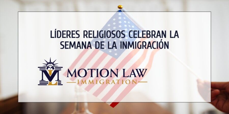 Obispos celebran la semana nacional de la inmigración