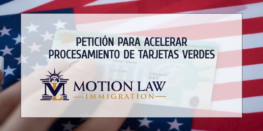 Nueva petición para mejorar el proceso de Green Card