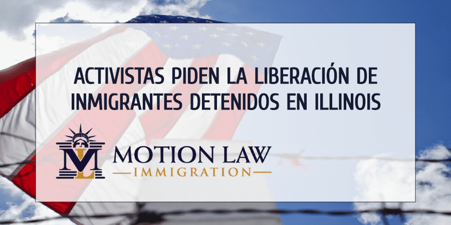 Defensores de los inmigrantes piden la liberación durante pandemia en Chicago