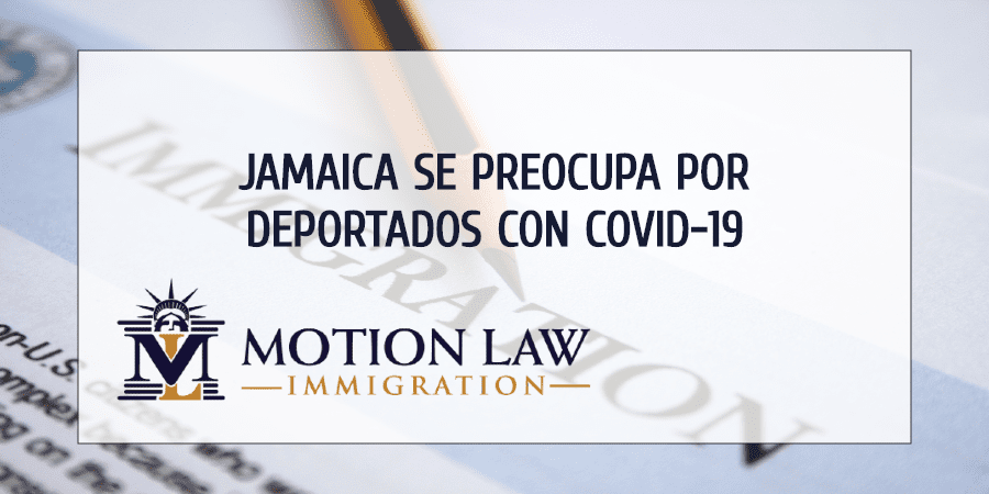 Primer deportado positivo con COVID-19 llega a Jamaica desde USA