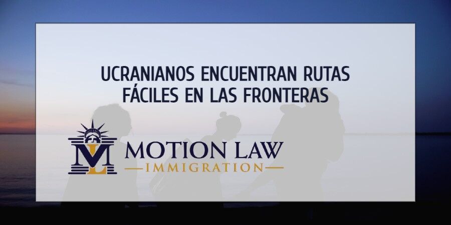 Cientos de miles de ucranianos procesados en las fronteras