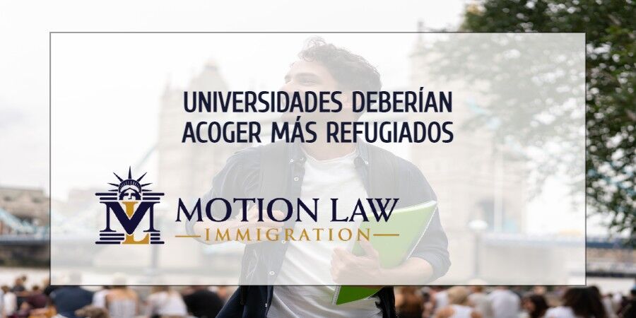 Universidades deberían vincular refugiados