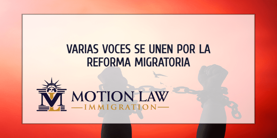 Un eco alrededor de los Estados Unidos por la reforma migratoria