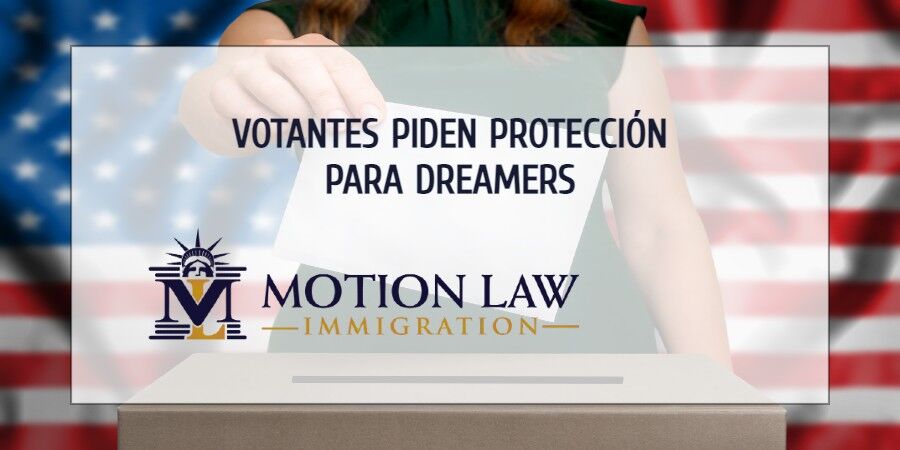 Votantes quieren garantías para los Dreamers